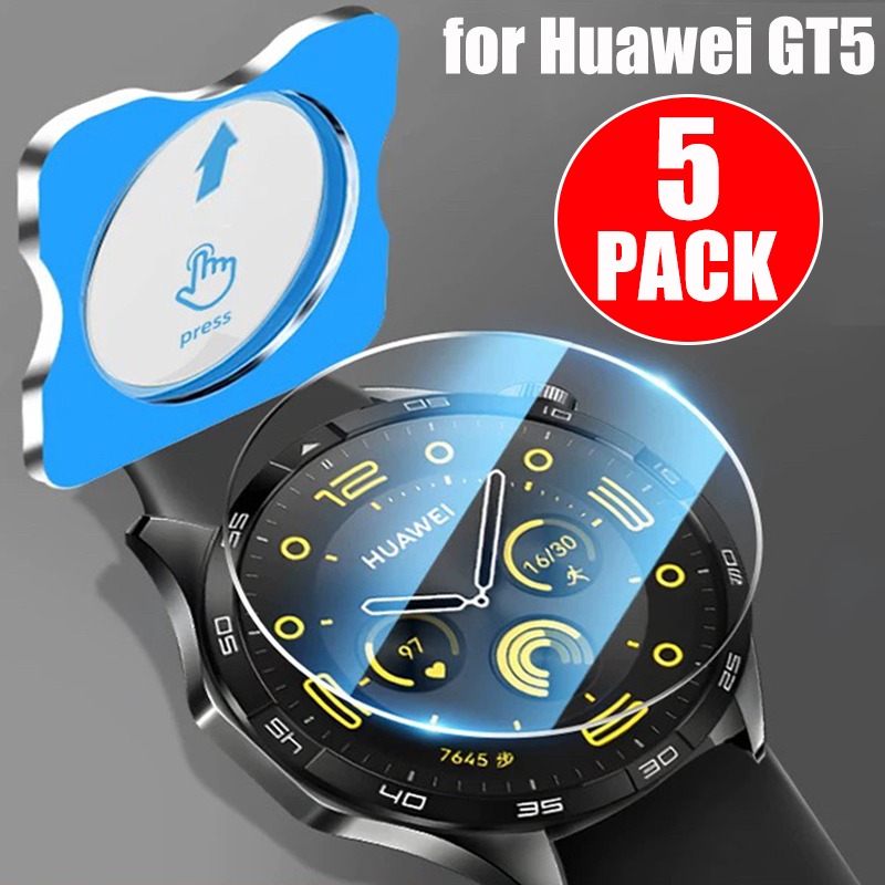 Screen Alignment Tool - 5-1PACK Tempered Glass for Huawei Watch