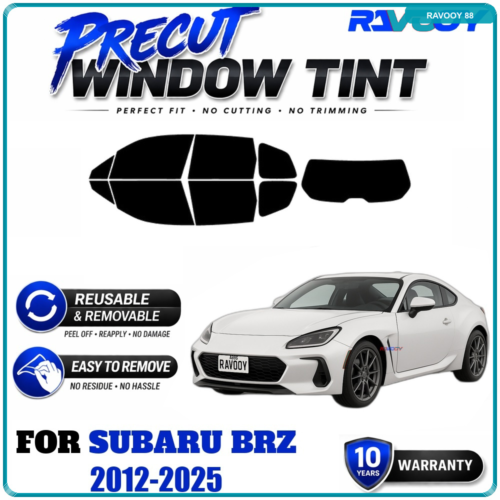 Air Bubble Remover - RAVOOY Precut Window Tint, Reusable Removable