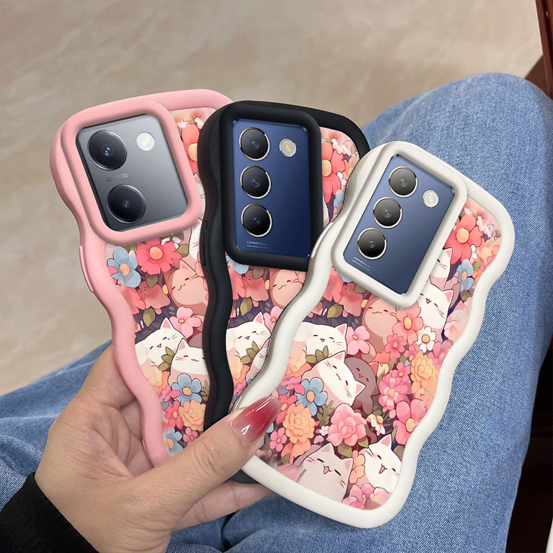 Vivo V40 - Flowers and kittens For vivo V40