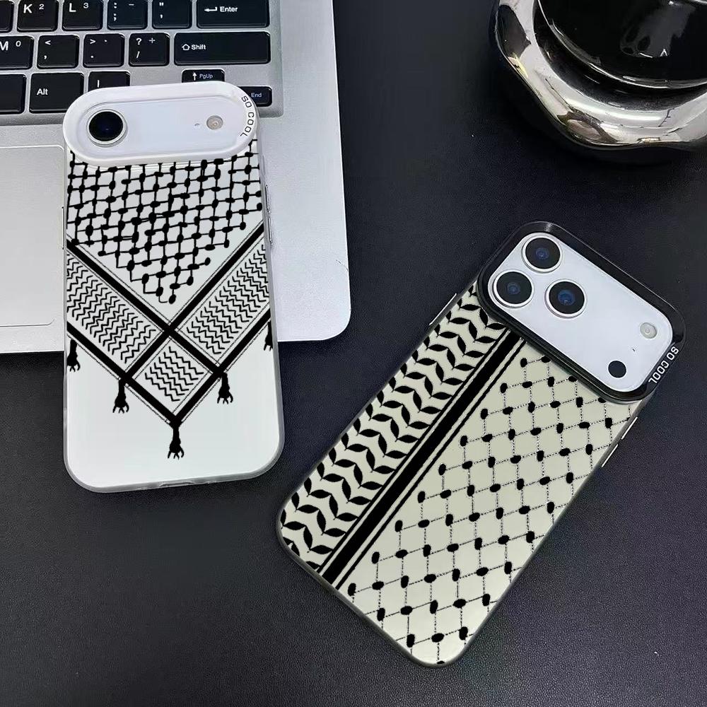 Keffiyeh P-Palestine Phone Cas - Apple Iphone 16 review and price