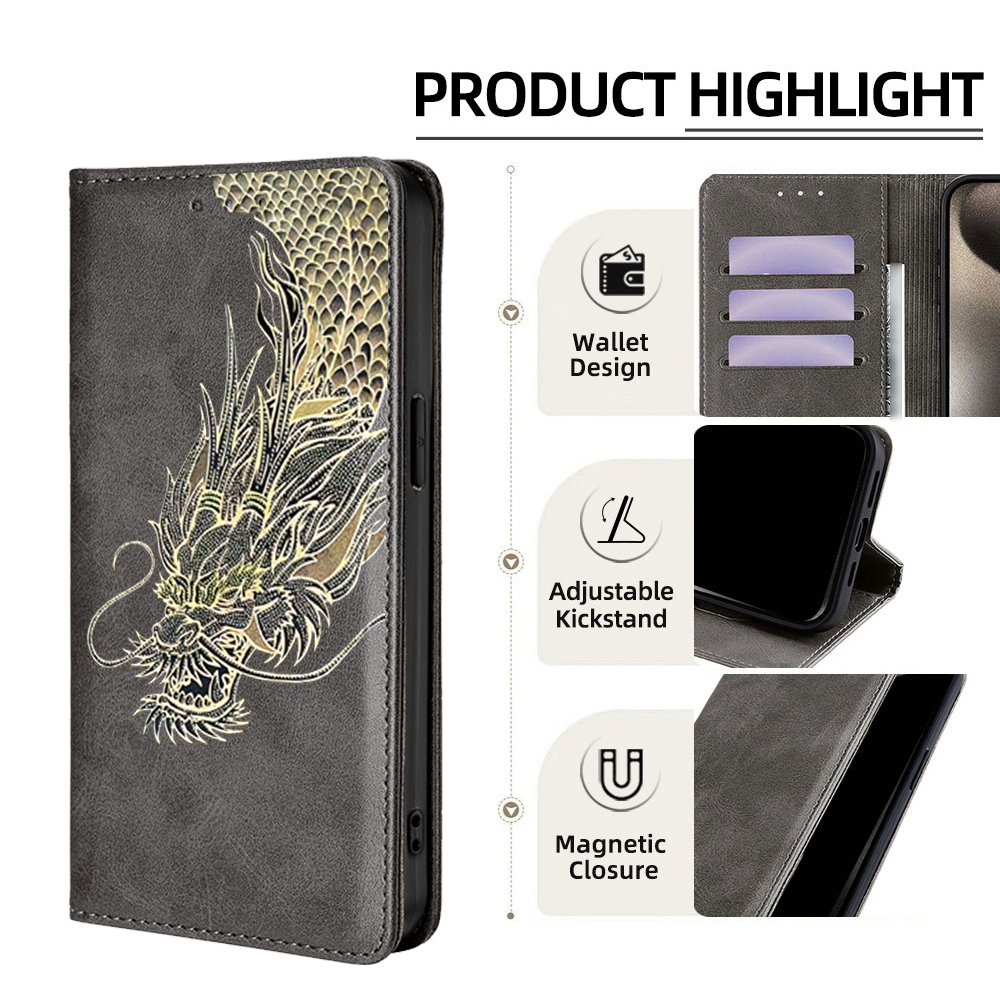 Magnetic Flip Card Stand Leath - Realme C67 review and price