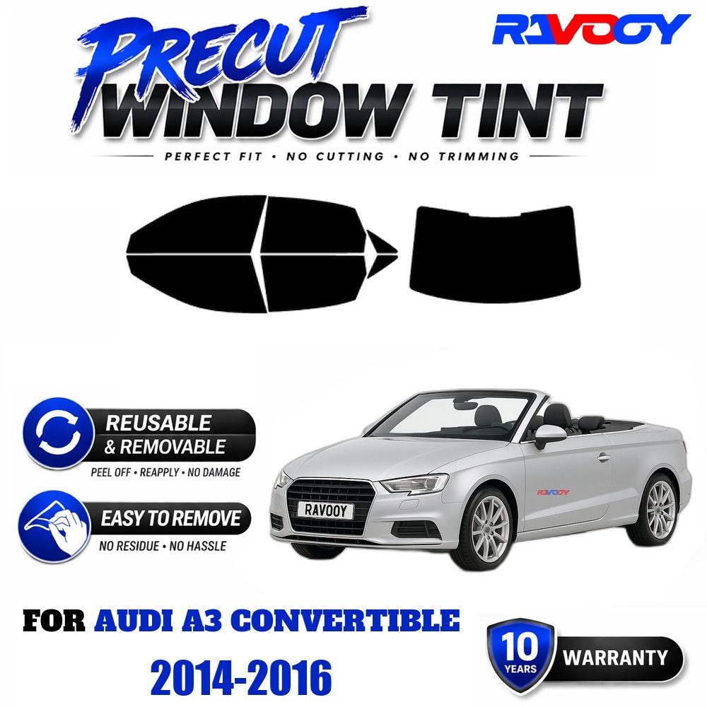 RAVOOY Precut Window Tint, Reu - Air Bubble Remover review and price