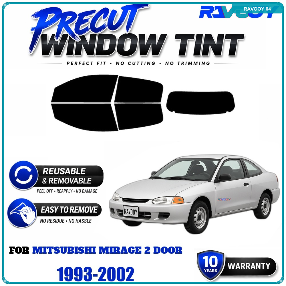 RAVOOY Precut Window Tint, Reu - Air Bubble Remover review and price