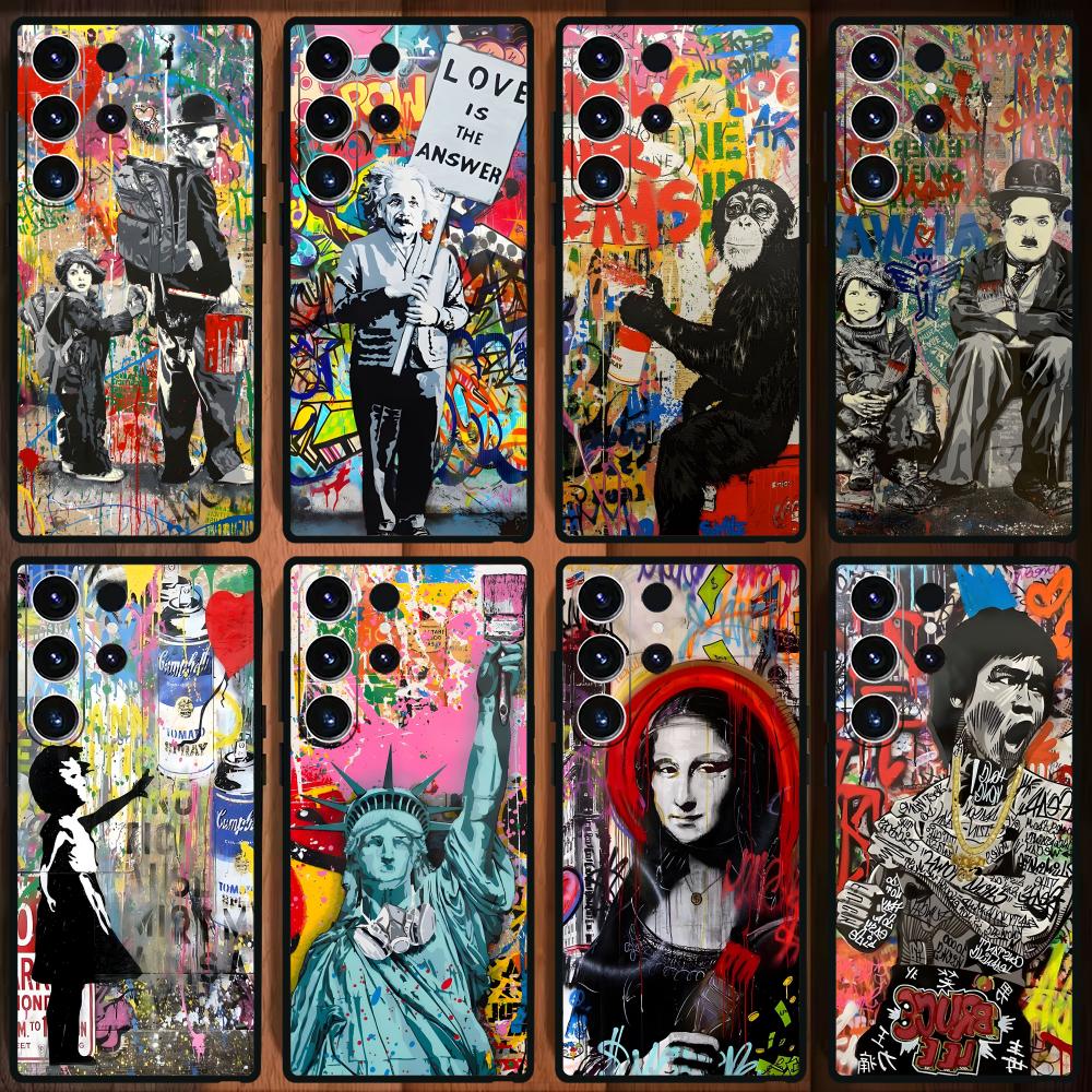 Banksy Graffiti Art  Phone Cas - Samsung Galaxy S24 review and price