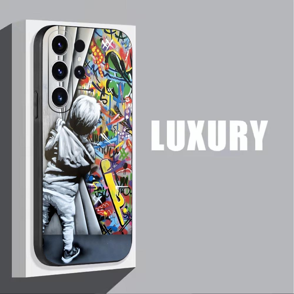Banksy Graffiti Art  Phone Cas - Samsung Galaxy S24 review and price