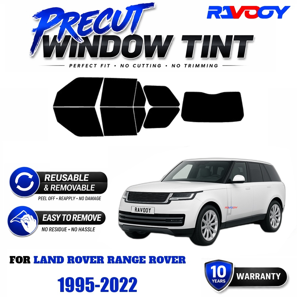 RAVOOY Precut Window Tint, Reu - Air Bubble Remover review and price