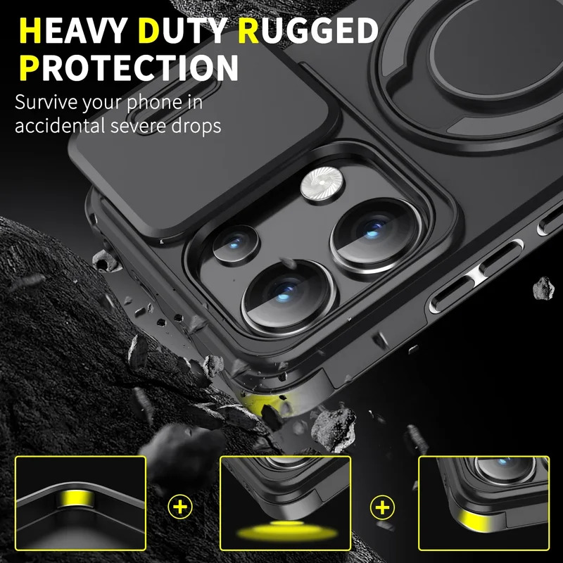 Shockproof Armor Magnetic Brac - Camera Lens Protector review and price