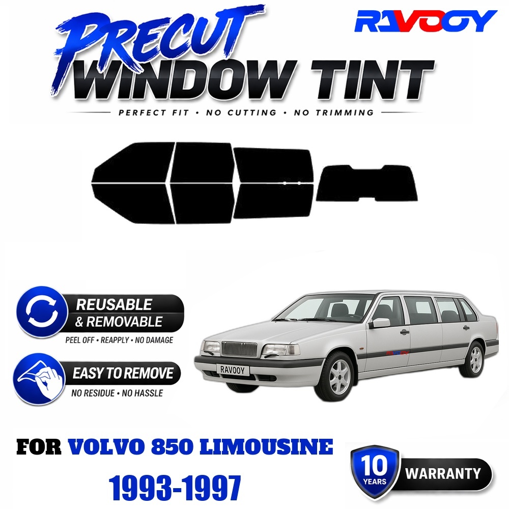 RAVOOY Precut Window Tint, Reu - Air Bubble Remover review and price