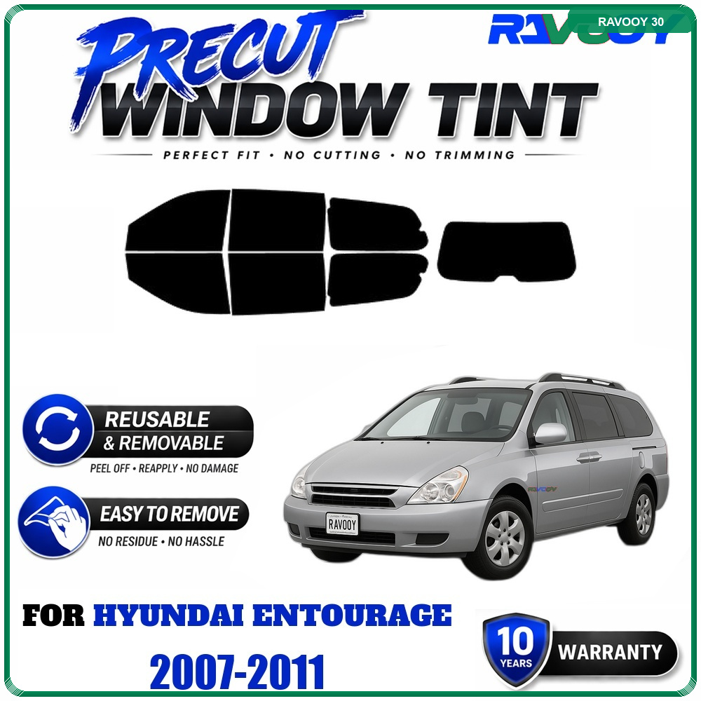 RAVOOY Precut Window Tint, Reu - Air Bubble Remover review and price