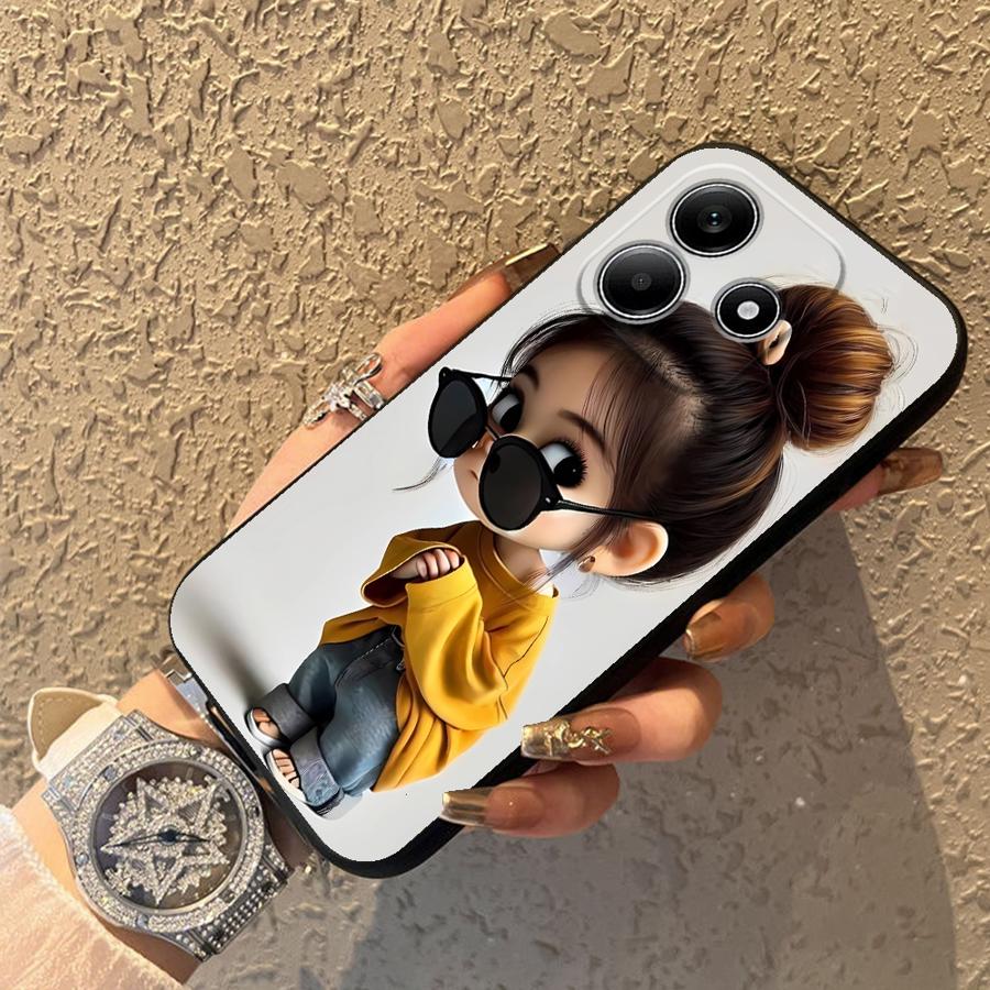 Cartoon Girl Pattern Funda Pho - Xiaomi Redmi Note 14 review and price