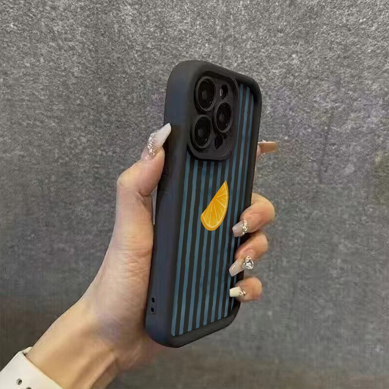 Striped Lemon Slice Pattern Ph - Apple Iphone 16 review and price