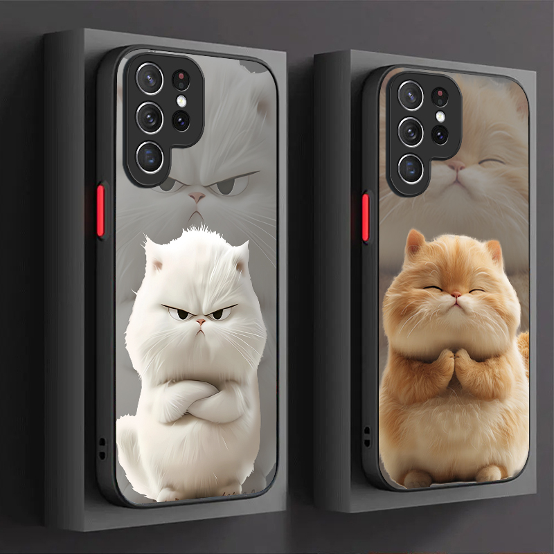Angry Cat Couple Style Case fo - Samsung Galaxy A55 review and price