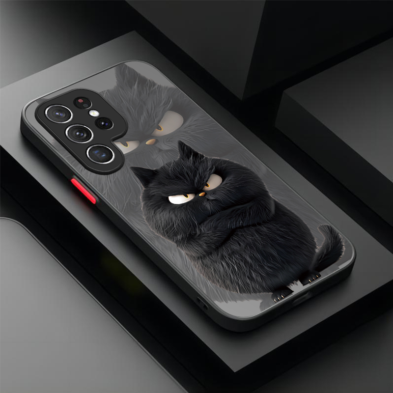Angry Cat Couple Style Case fo - Samsung Galaxy A55 review and price