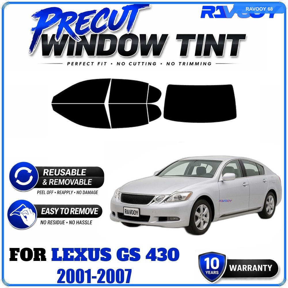 RAVOOY Precut Window Tint, Reu - Air Bubble Remover review and price