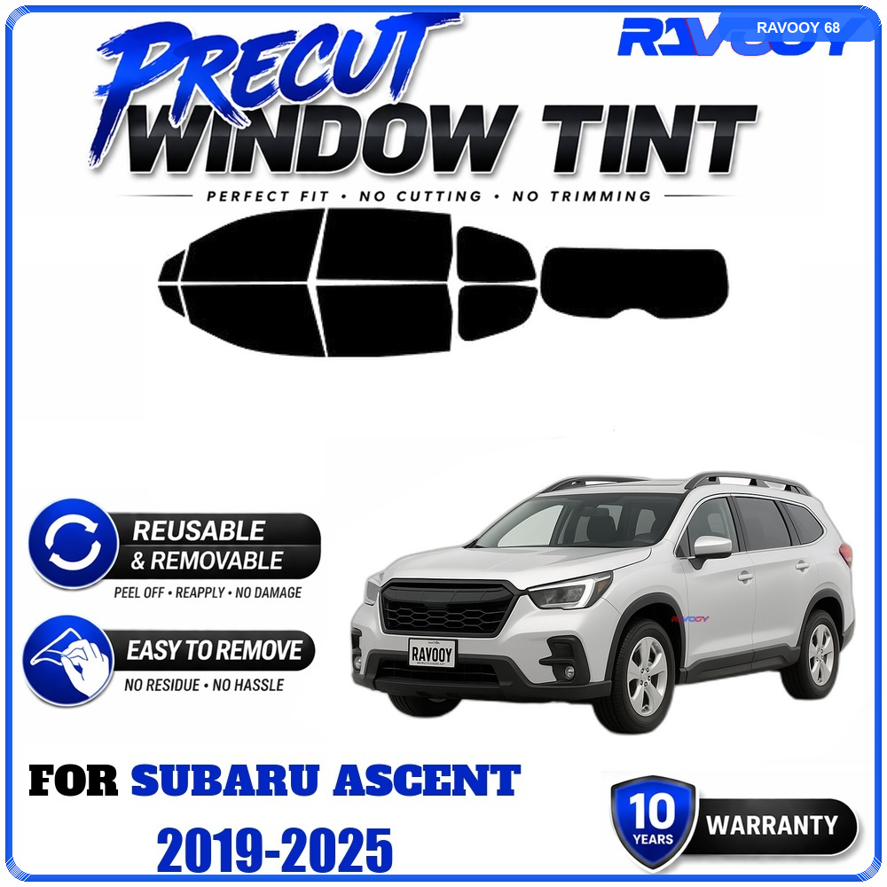 RAVOOY Precut Window Tint, Reu - Air Bubble Remover review and price