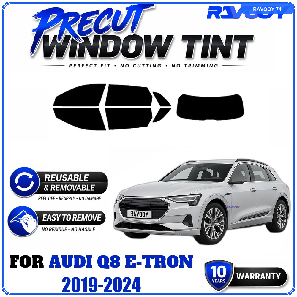 RAVOOY Precut Window Tint, Reu - Air Bubble Remover review and price