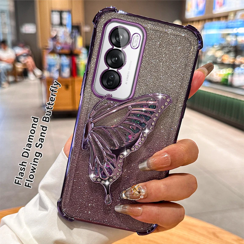 Glitter Shockproof Plating Qui - Oppo Reno 12 review and price