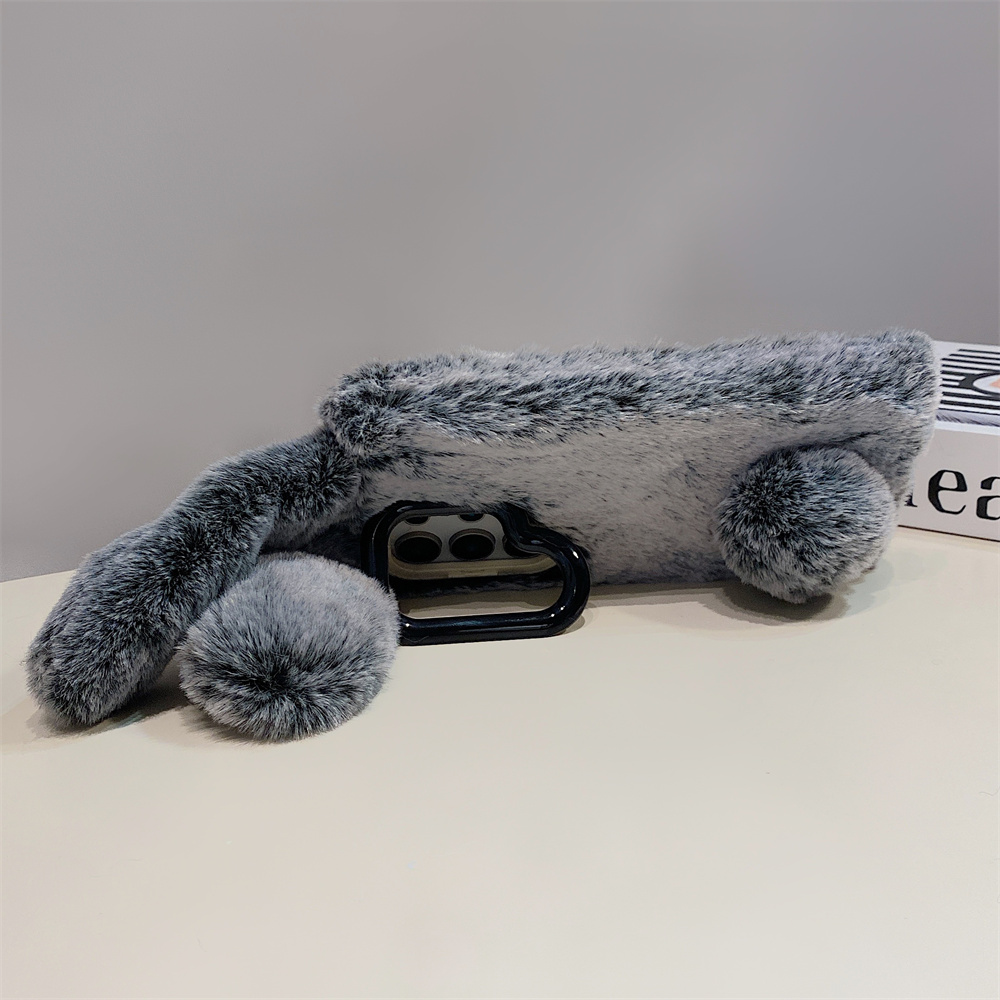 Cute Rabbit Ears Fluffy Stand  - Samsung Galaxy S24 review and price