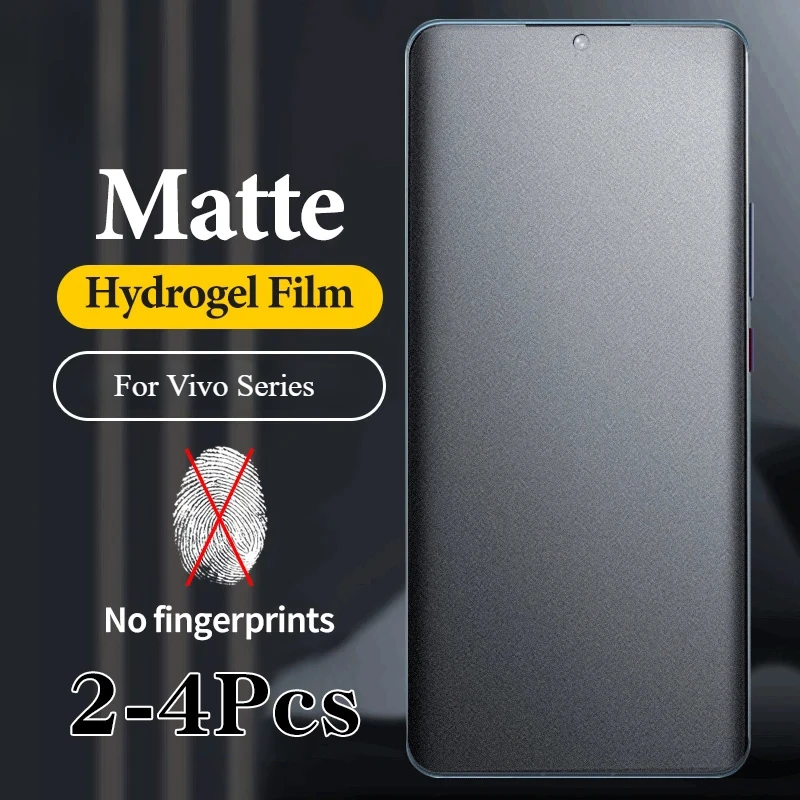 1-4PCS Silicone Matte Hydrogel - Vivo V40 review and price